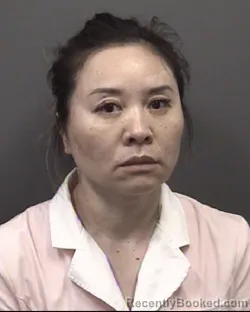 Mugshot of Hua Zhu Zhen booked in Rowan County, North Carolina on October 16, 2026