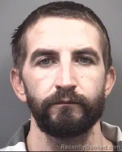 Mugshot of Johnathan Bo Bullington booked in Rowan County, North Carolina on August 12, 2026