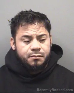 Mugshot of Jhonis Francisco Cruz booked in Rowan County, North Carolina on October 24, 2026