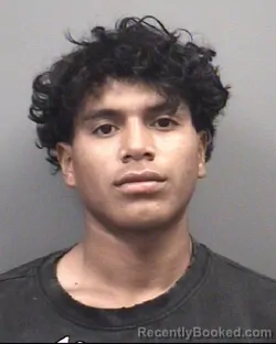 Mugshot of Junior Steven Varela Chavez booked in Rowan County, North Carolina on July 29, 2026