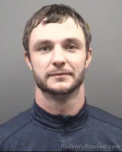 Mugshot of JUSTIN BLAKE JORDAN booked in Rowan County, North Carolina on March 24, 2026