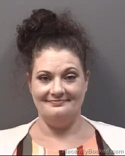 Mugshot of Jessica Dawn Morris booked in Rowan County, North Carolina on October 23, 2026