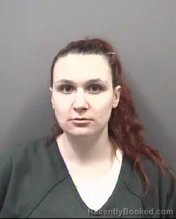 Mugshot of Kaitlyn Rose Corriveau booked in Rowan County, North Carolina on September 28, 2026