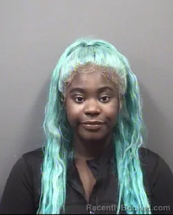 Mugshot of Keyasia Tyrarna Hazel booked in Rowan County, North Carolina on October 8, 2026