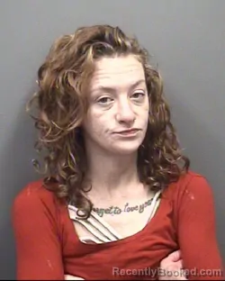 Mugshot of Kaitlyn Marie Johns booked in Rowan County, North Carolina on October 6, 2026