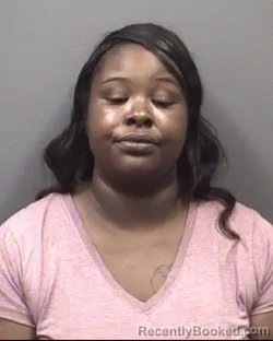 Mugshot of Koneisha Shafan Jones booked in Rowan County, North Carolina on September 16, 2026