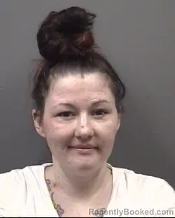 Mugshot of Katie Alexandra Kerr booked in Rowan County, North Carolina on October 9, 2026