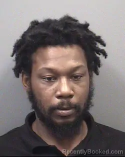 Mugshot of Keion Marvin Streater booked in Rowan County, North Carolina on August 21, 2026