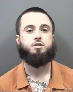 Mugshot of Landon Cole Allen booked in Rowan County, North Carolina on August 21, 2026