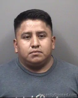 Mugshot of Luis Flores Chavez booked in Rowan County, North Carolina on September 27, 2026