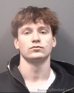Mugshot of LANDON ALEXANDER HUGHES booked in Rowan County, North Carolina on June 19, 2026