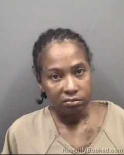 Mugshot of Mechelle Marciunna Glenn booked in Rowan County, North Carolina on October 9, 2026
