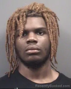 Mugshot of Messiah Xavion Gill booked in Rowan County, North Carolina on July 28, 2026