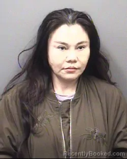 Mugshot of Meiling He booked in Rowan County, North Carolina on October 16, 2026