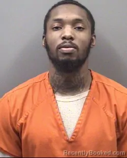 Mugshot of Mkwasi Jermaine Walker booked in Rowan County, North Carolina on October 26, 2026
