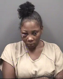 Mugshot of Shaneese Jainae Fields booked in Rowan County, North Carolina on October 3, 2026