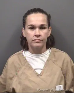 Mugshot of Savannah Jean Haney booked in Rowan County, North Carolina on October 16, 2026
