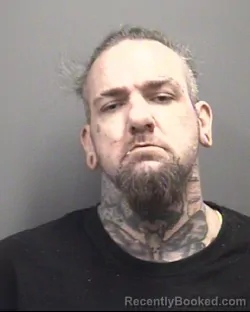 Mugshot of Shaun Christopher Nunn booked in Rowan County, North Carolina on August 18, 2026