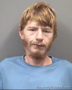 Mugshot of Tyler Bazel Depew booked in Rowan County, North Carolina on August 13, 2026