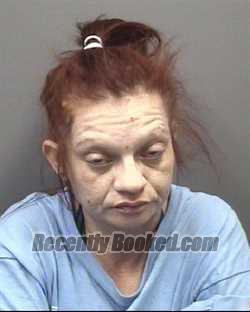 Booking photo from Rowan County, North Carolina