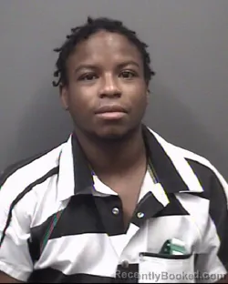 Mugshot of Treyvon Turner booked in Rowan County, North Carolina on August 18, 2026
