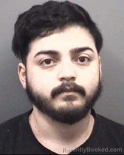 Booking photo from Rowan County, North Carolina