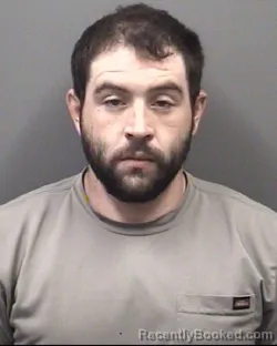 Mugshot of William Aaron Odom booked in Rowan County, North Carolina on October 20, 2026