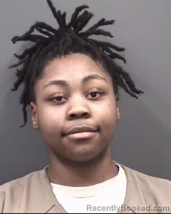 Mugshot of ZYNIRAH TIYANA EVANS booked in Rowan County, North Carolina on May 15, 2026