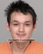 Booking photo from Crow Wing County, Minnesota