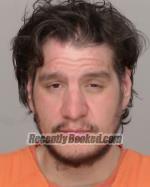 Booking photo from Crow Wing County, Minnesota