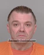 Booking photo from Crow Wing County, Minnesota
