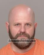 Booking photo from Crow Wing County, Minnesota