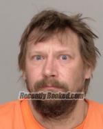 Booking photo from Crow Wing County, Minnesota