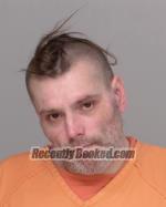 Booking photo from Crow Wing County, Minnesota