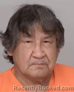 Booking photo from Crow Wing County, Minnesota