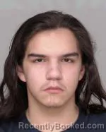 Booking photo from Crow Wing County, Minnesota