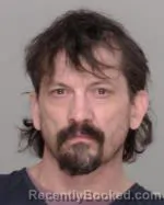 Booking photo from Crow Wing County, Minnesota