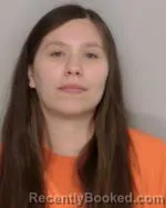 Mugshot of Samantha Jo Beaulieu booked in Crow Wing County, Minnesota on March 12, 2026