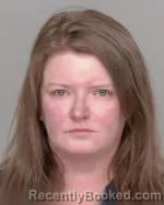 Mugshot of Allison Faye Oliver booked in Crow Wing County, Minnesota on March 17, 2026