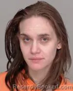 Mugshot of Madison Kay Auvil booked in Crow Wing County, Minnesota on March 24, 2026