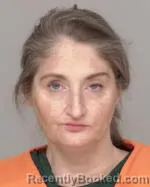 Mugshot of Tina Lee Frazier booked in Crow Wing County, Minnesota on March 27, 2026