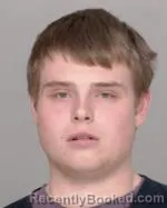 Mugshot of Cole Thomas Hoppe booked in Crow Wing County, Minnesota on March 30, 2026