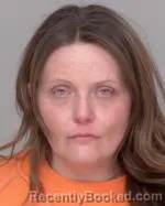 Mugshot of Sarah Lynne Stangle booked in Crow Wing County, Minnesota on March 30, 2026