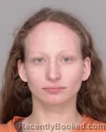 Mugshot of Raelynn Rose Fickett booked in Crow Wing County, Minnesota on April 13, 2026