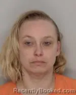 Mugshot of Tiffany Editha Tysver booked in Crow Wing County, Minnesota on April 25, 2026