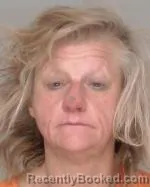 Mugshot of Nancy Kaye Thell booked in Crow Wing County, Minnesota on May 7, 2026
