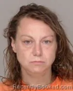 Mugshot of Tiffany Marie Hill booked in Crow Wing County, Minnesota on June 22, 2026