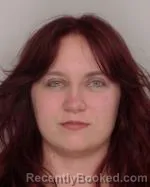 Mugshot of Jenna Nichole Svenningsen booked in Crow Wing County, Minnesota on June 28, 2026