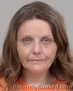 Mugshot of Sarah Lynne Stangle booked in Crow Wing County, Minnesota on July 1, 2026