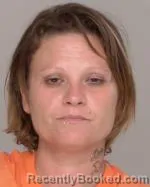 Mugshot of Trishanda Joelle Pitheon booked in Crow Wing County, Minnesota on July 28, 2026